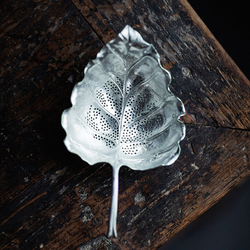 Handmade Tin Tea Filter Creative Tea Leaf Strainer Cup