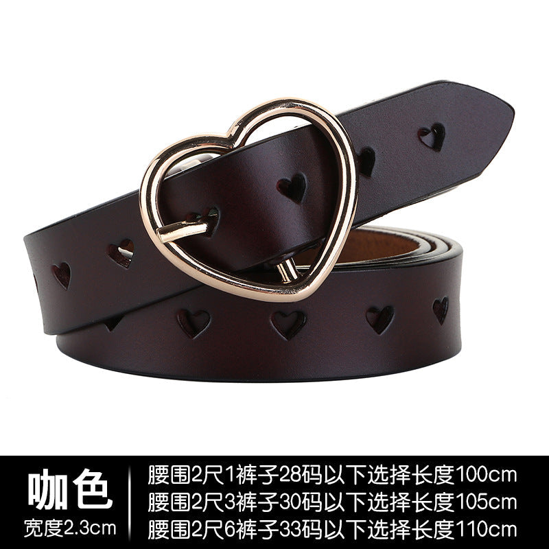 INSTOCK-Ladies Leather Belt