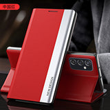 INSTOCK-Suitable for Samsung phone electroplated magnetic flip