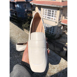 INSTOCK-Women's Soft  leather  loafers spring 2023 smallshoes