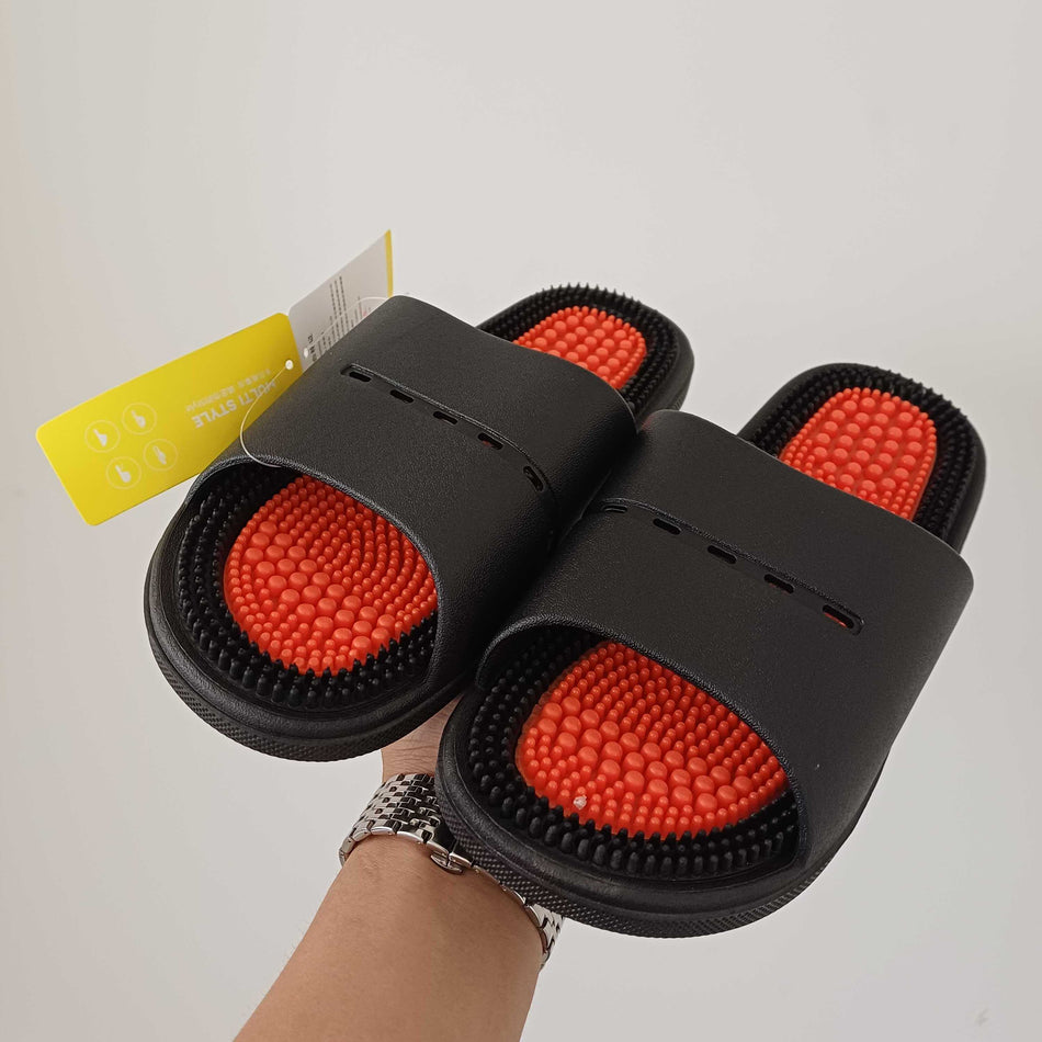 STOCK-Massage Slippers for Men  Anti-Slip & Relaxing