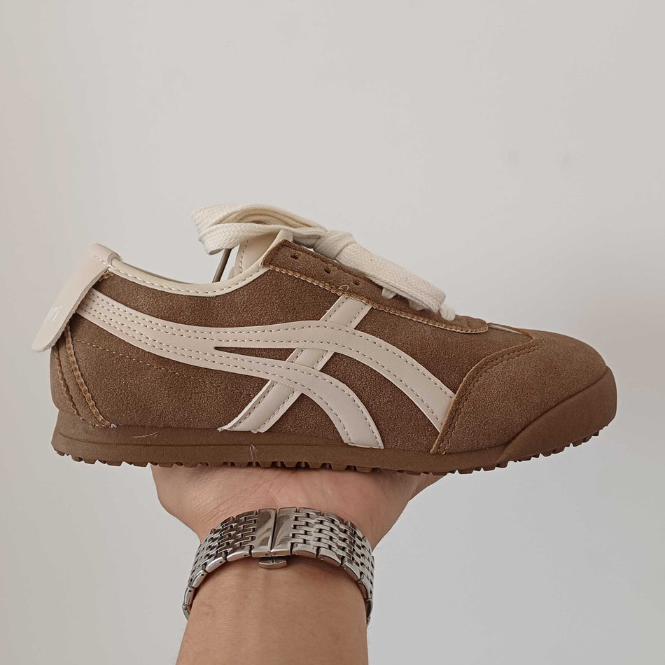 STOCK-Women’s Retro Red Ancora Height-Increase Sneakers