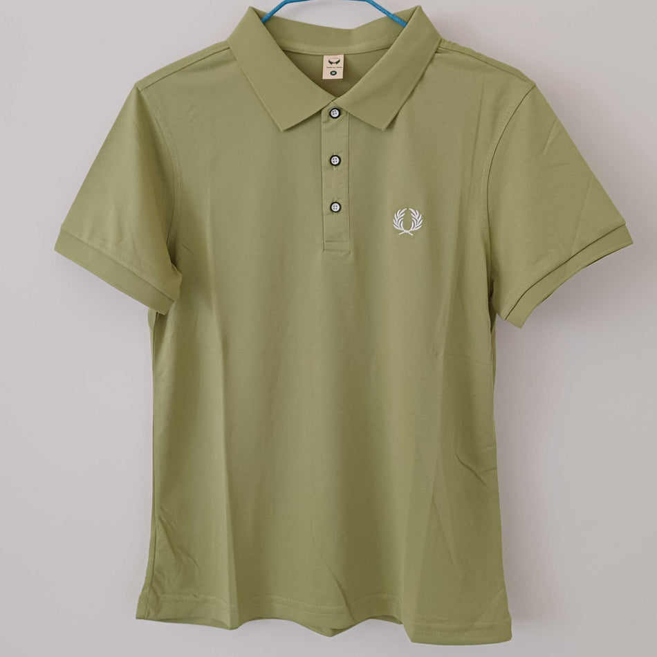 INSTOCK-Men’s Embroidered Polo T-Shirt – Stylish & Comfortable