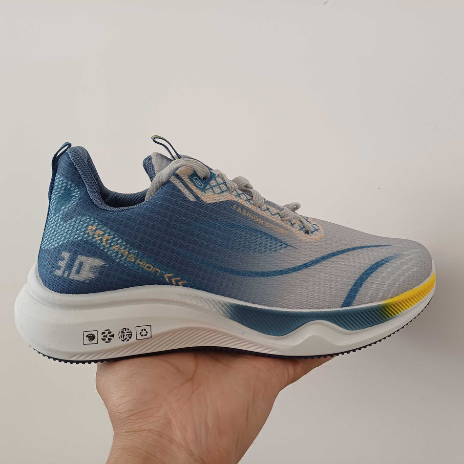 STOCK-Casual Thick-Soled Men's Sports Shoes – Breathable &
