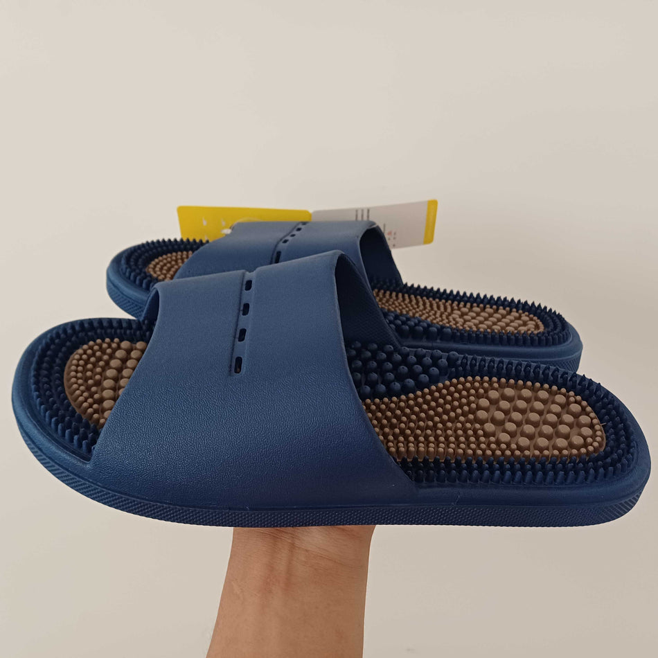 STOCK-Massage Slippers for Men  Anti-Slip & Relaxing