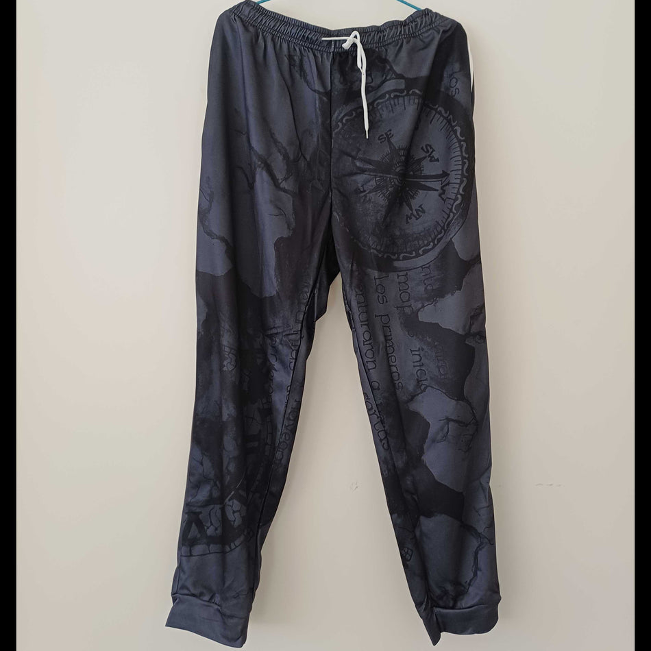 STOCK-3D Printed Street Joggers – Loose Fit Trendy Pants