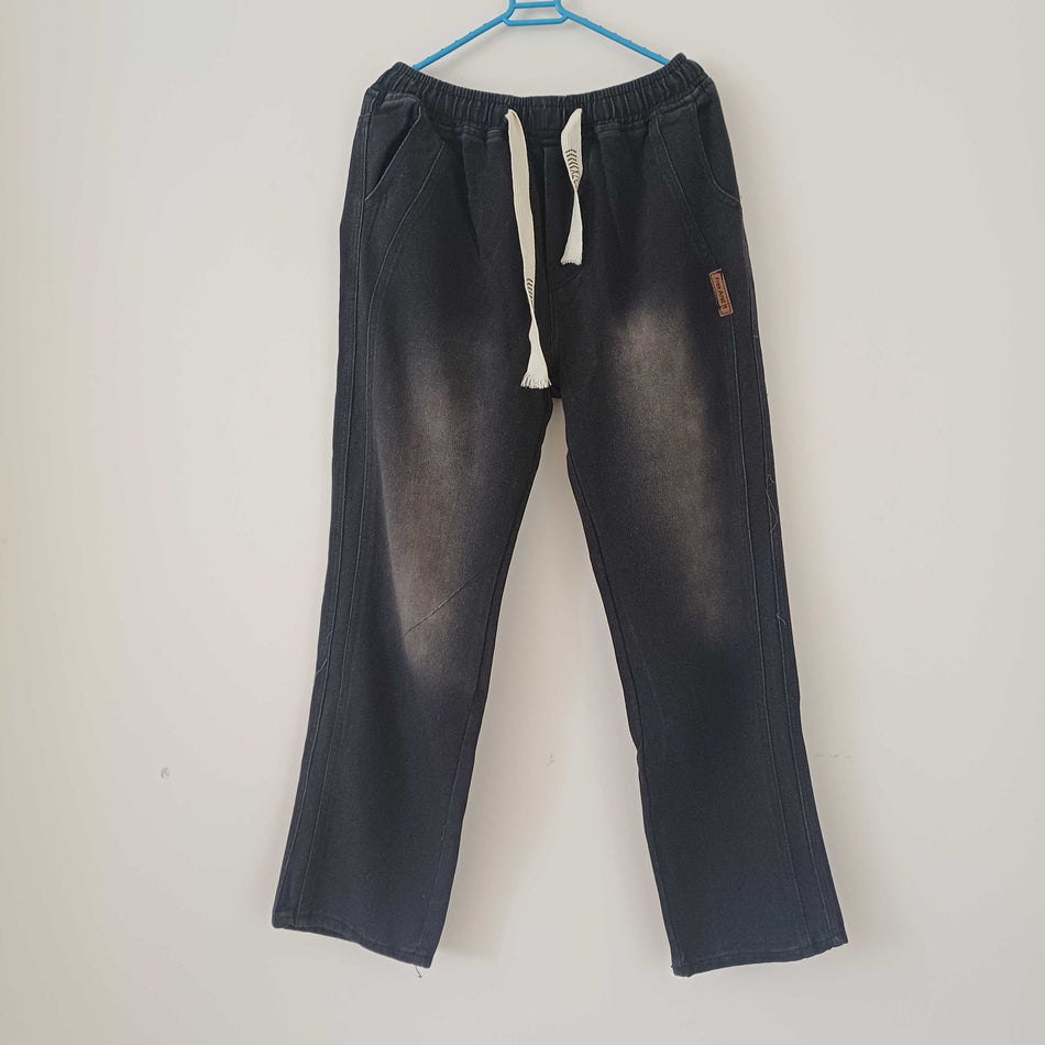STOCK-Men’s Wide-Leg Jeans –  Summer Retro Casual Pants