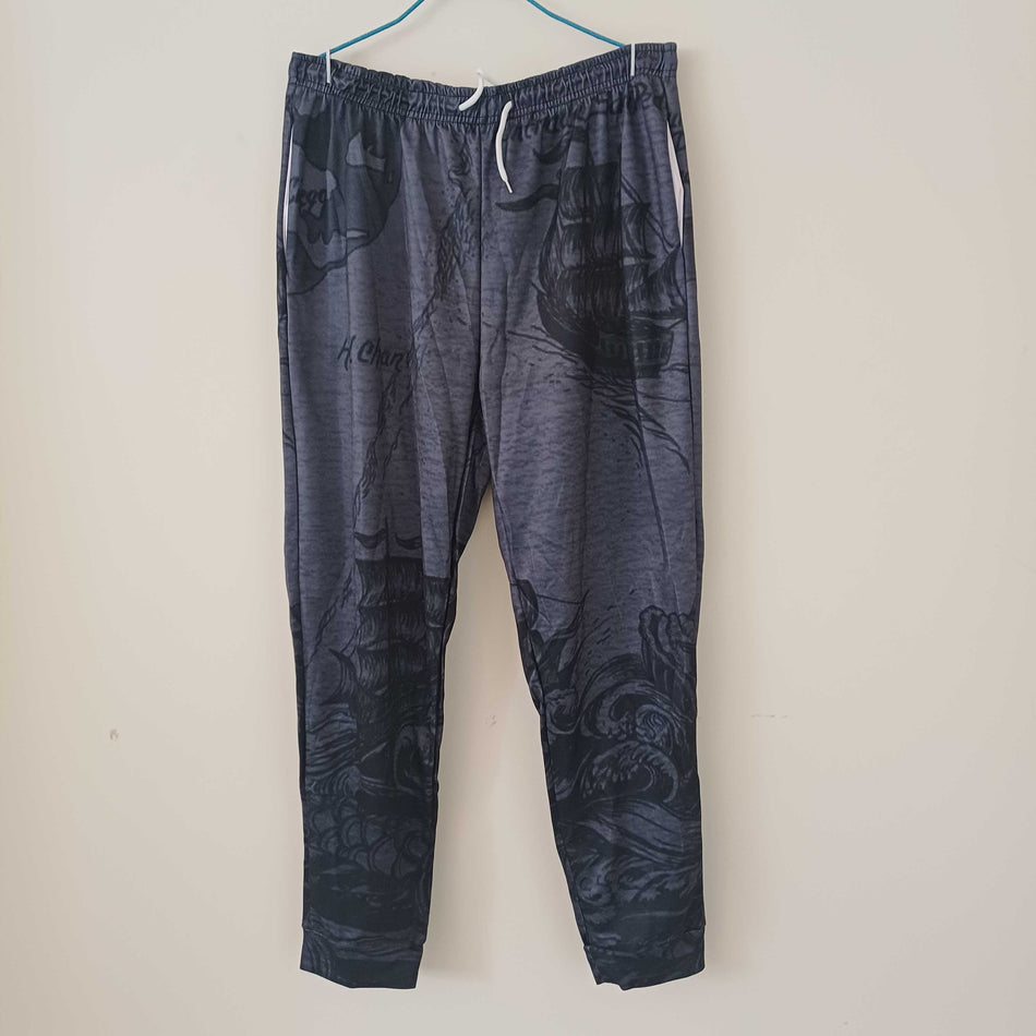 STOCK-3D Printed Street Joggers – Loose Fit Trendy Pants