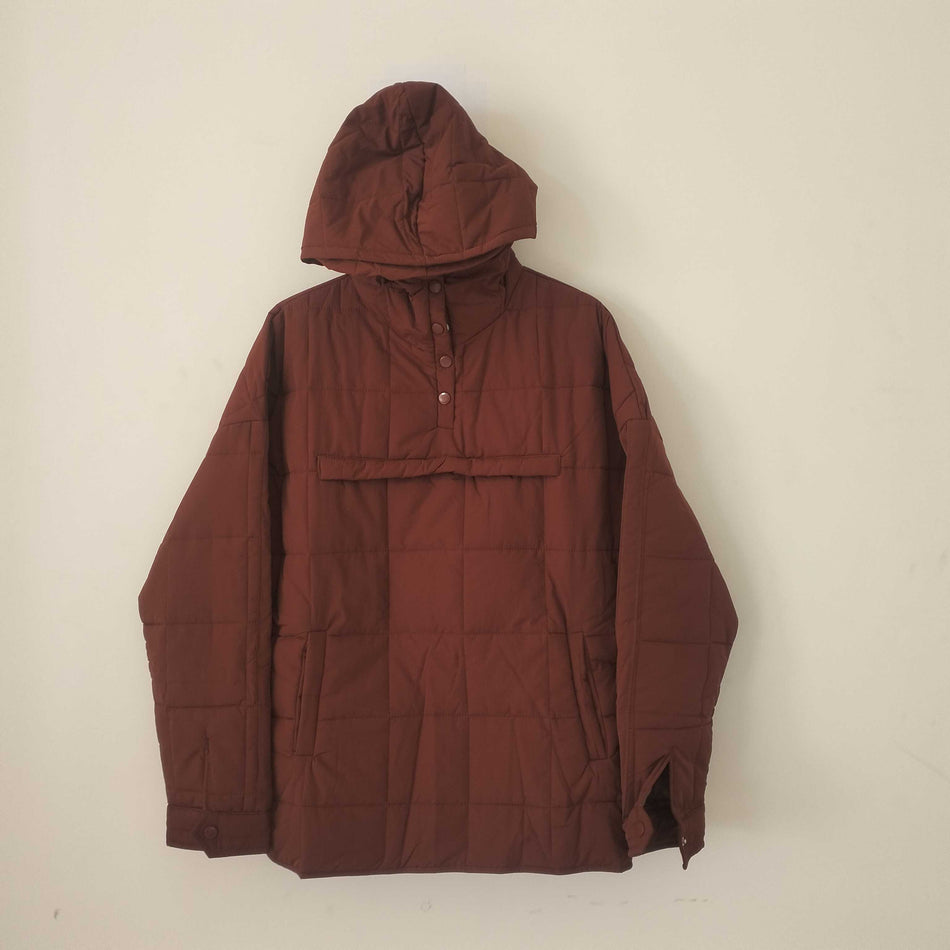 INSTOCK-Women’s Hooded Cotton Pullover Jacket
