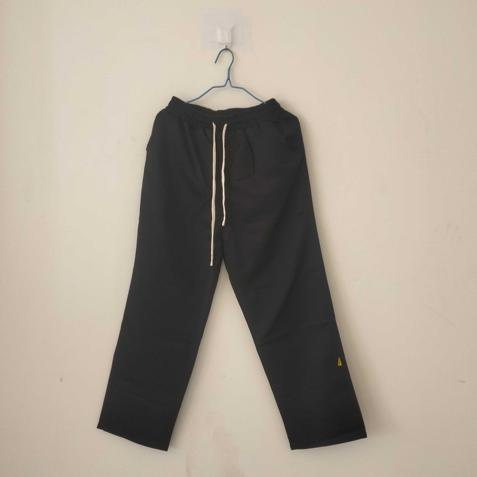 STOCK-American High Street Wide-Leg Overalls