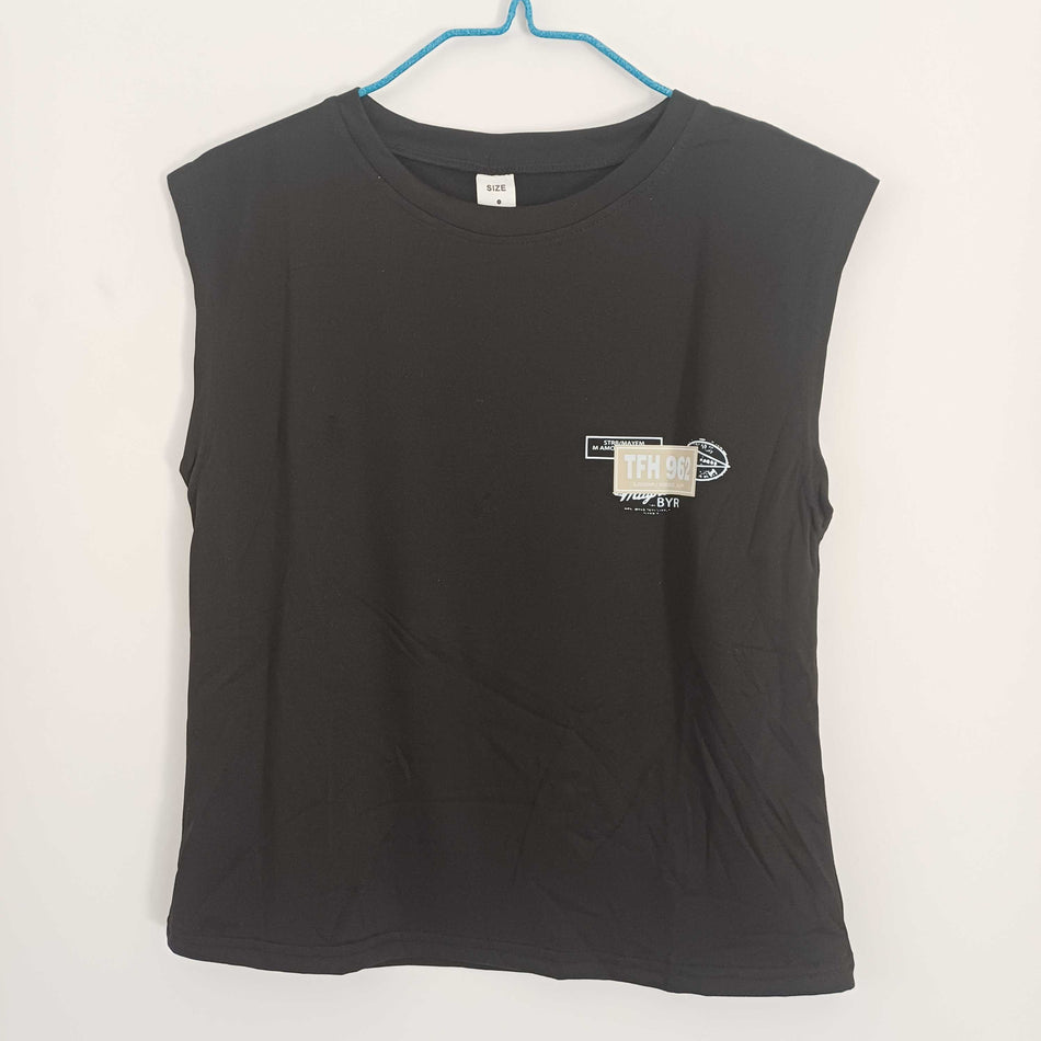 STOCK-Men’s Sleeveless Fitness Vest – Stylish & Comfortable