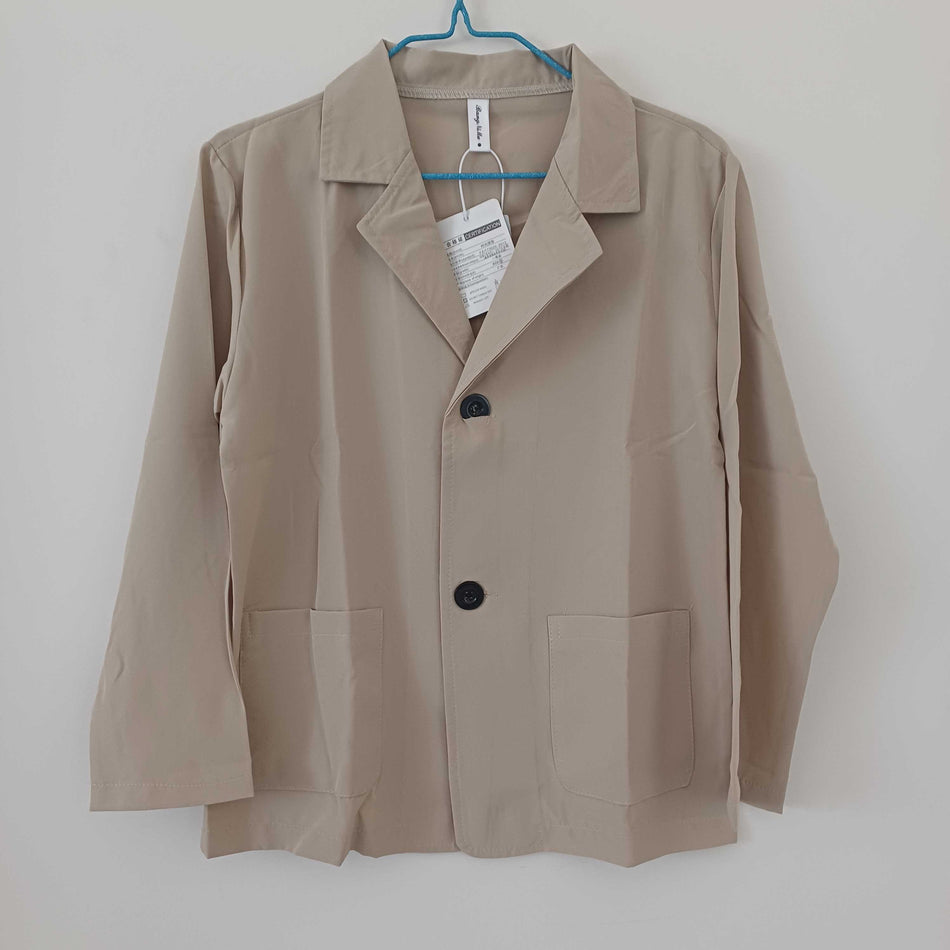 STOCK-Men’s Casual Business Suit Jacket – Early Spring 2025 Style