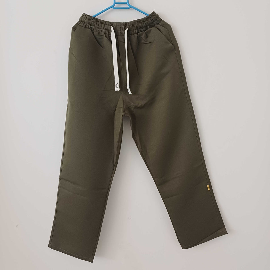 STOCK-American High Street Wide-Leg Overalls