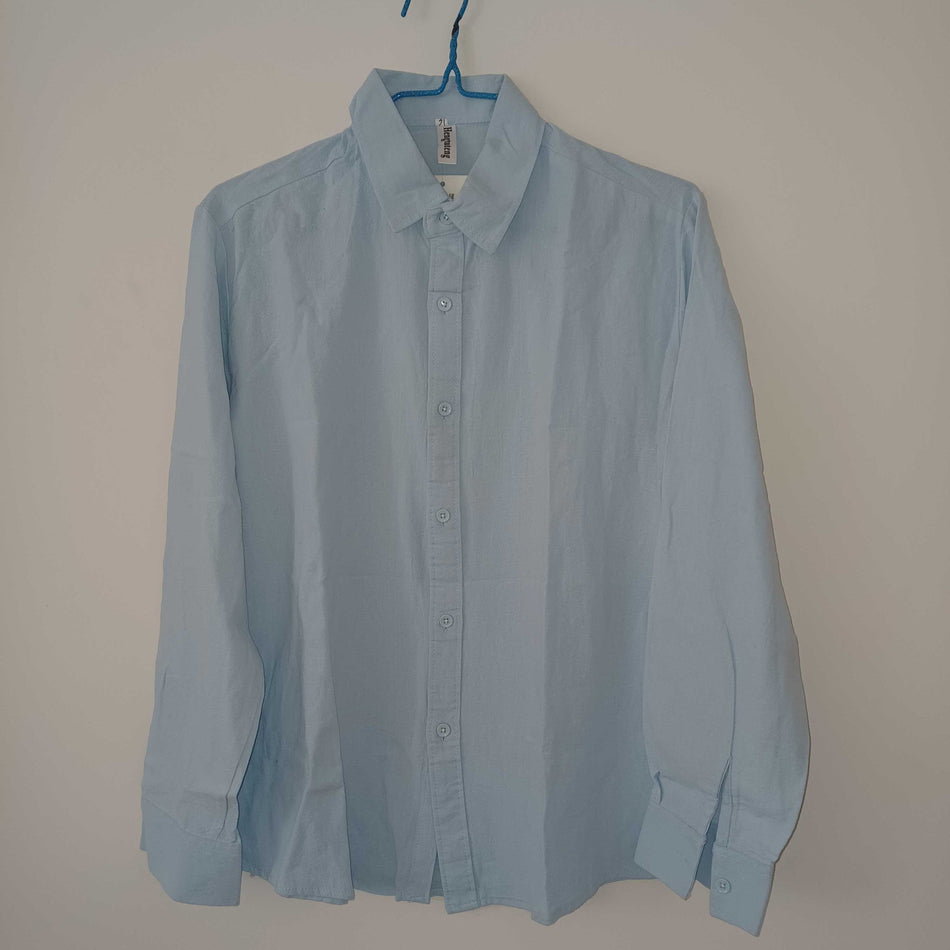 STOCK-Men’s Long Shirt – Foreign Trade Line Stylish & Comfortable