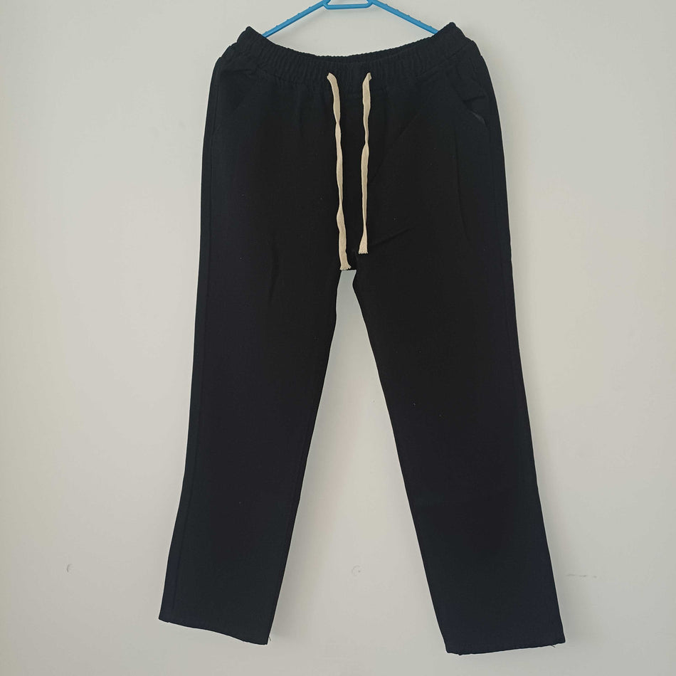 STOCK-Men’s Plus Size Straight Jeans Loose Wide-Leg Pants