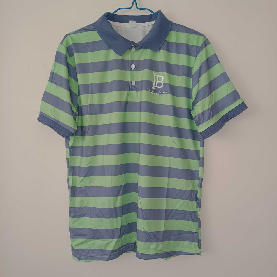 INSTOCK-2025 Men's Polo Shirt with Stripes for Summer Casual