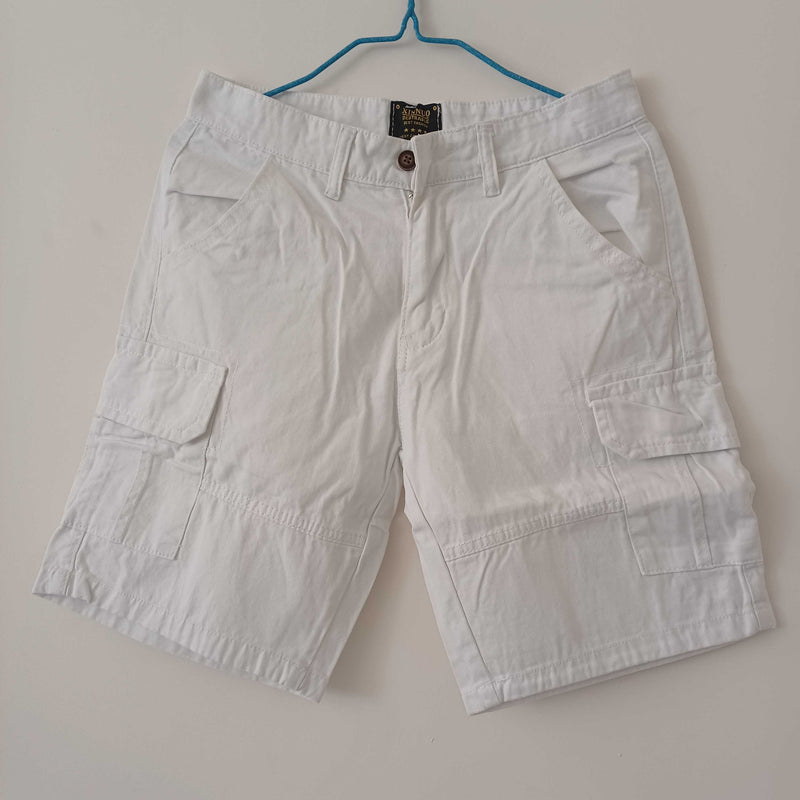 INSTOCK-Men’s Multi-Pocket Workwear Shorts | Retro Washed