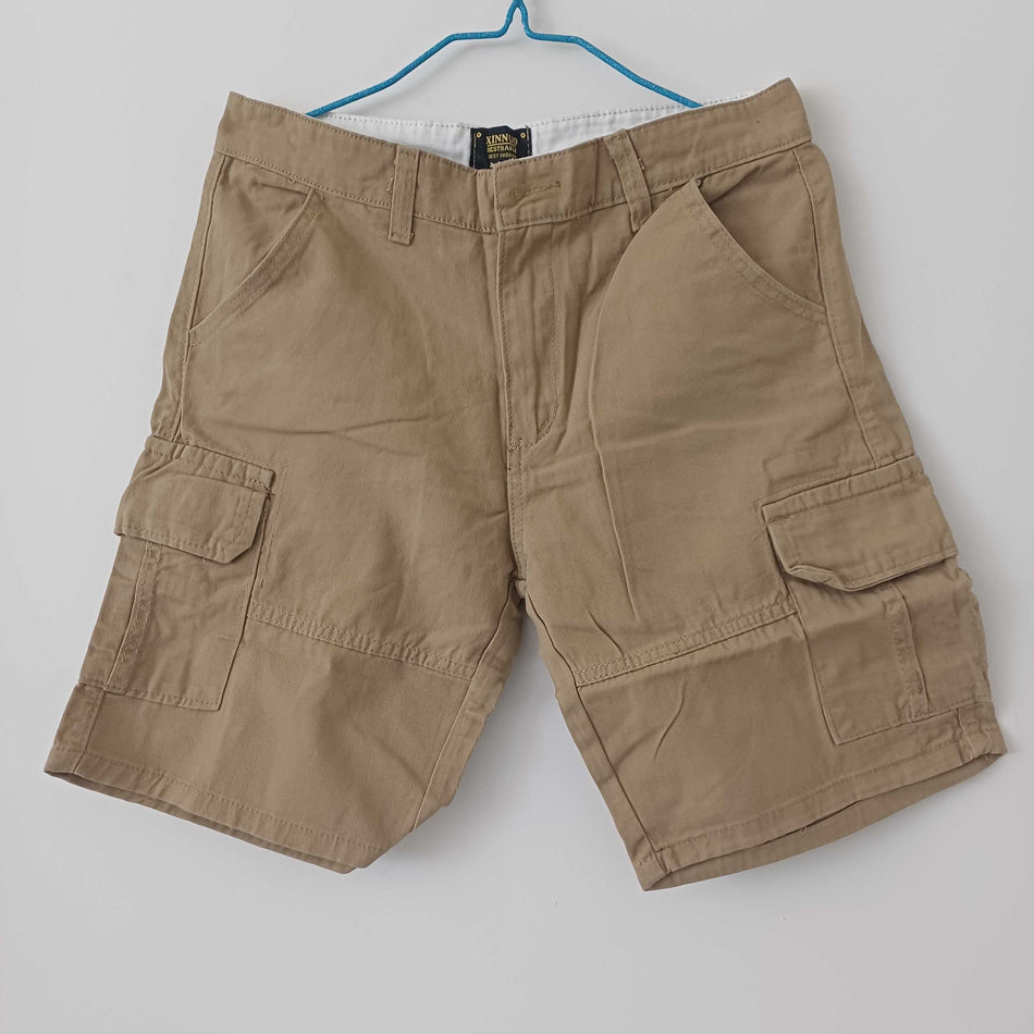 INSTOCK-Men’s Multi-Pocket Workwear Shorts | Retro Washed