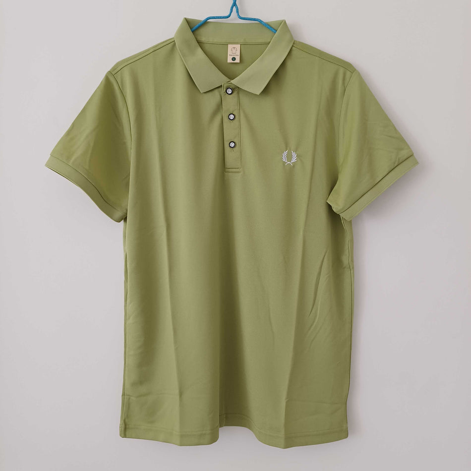 STOCK-Men’s Embroidered Polo T-Shirt – Stylish & Comfortable