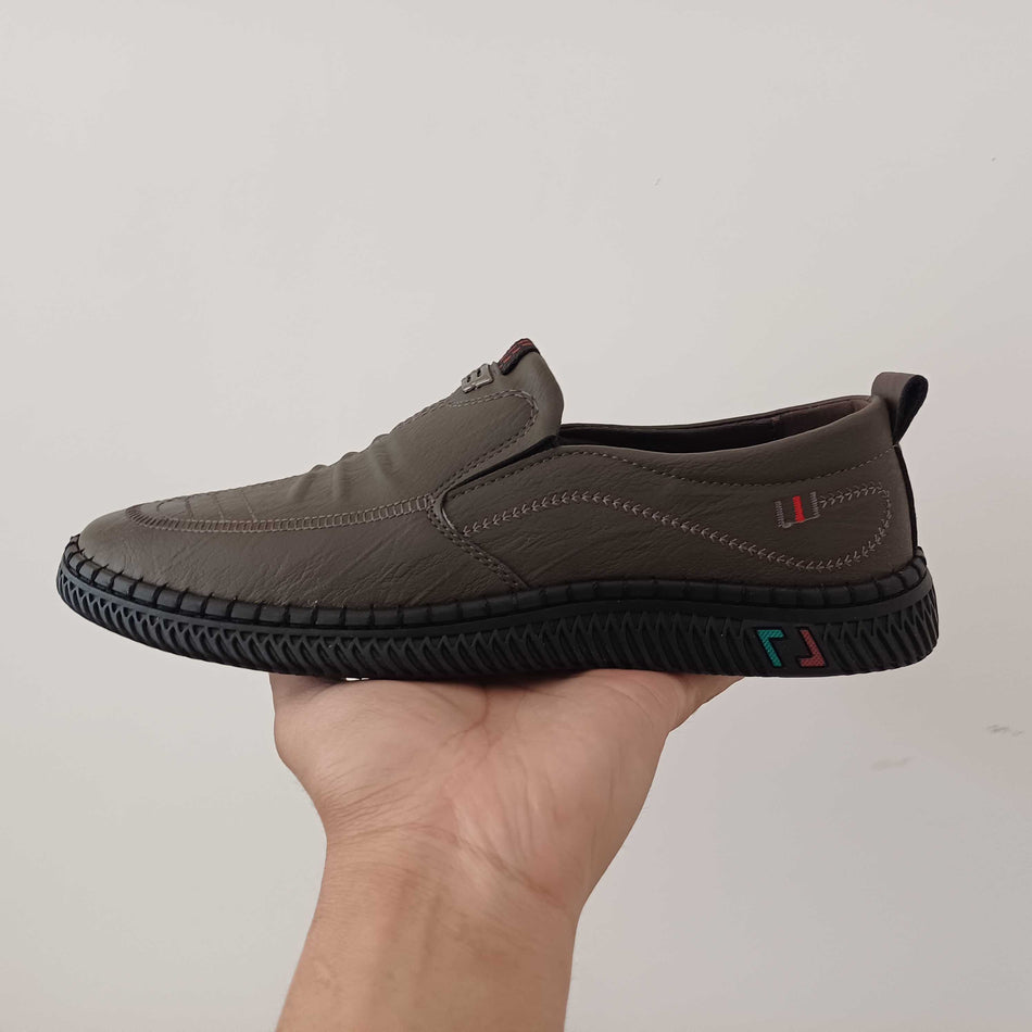 STOCK-Men's leather casual Loafers