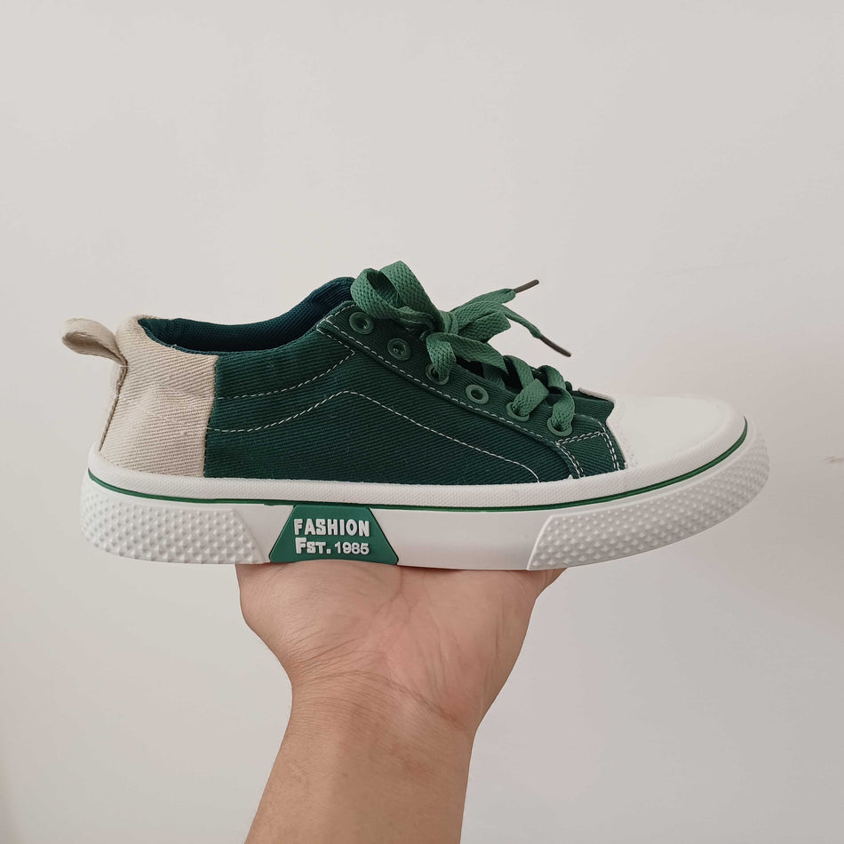 STOCK-Men’s Summer Canvas Skateboard Shoes Breathable Casual