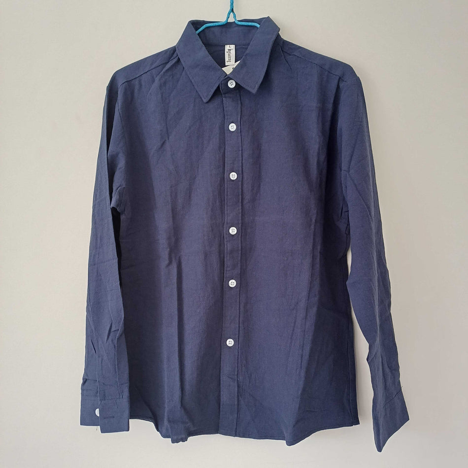 STOCK-Men’s Long Shirt – Foreign Trade Line Stylish & Comfortable