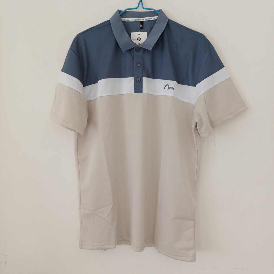 INSTOCK-Embroidery Lapel Polo Shirt – Men’s Casual Short Sleeve