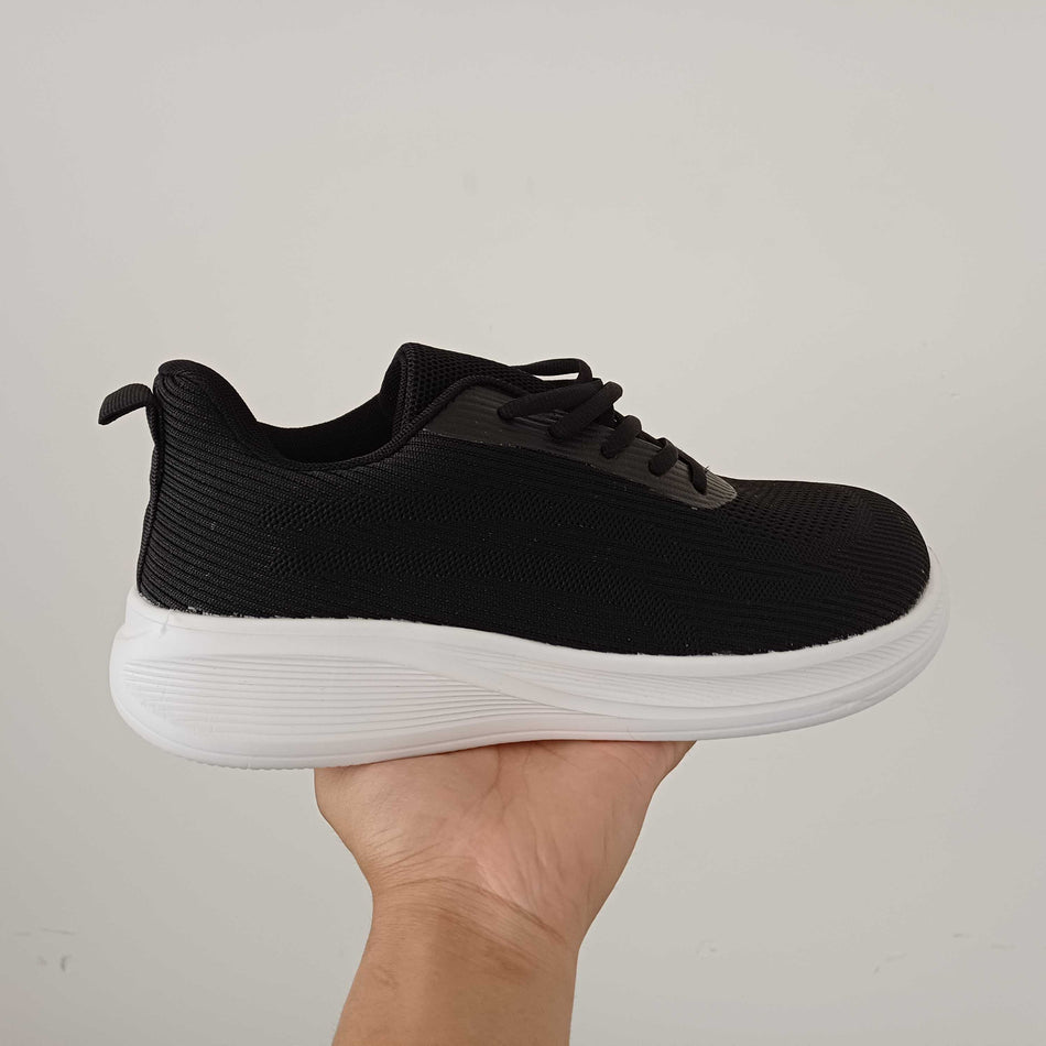 STOCK-leather casual cushioning running shoes