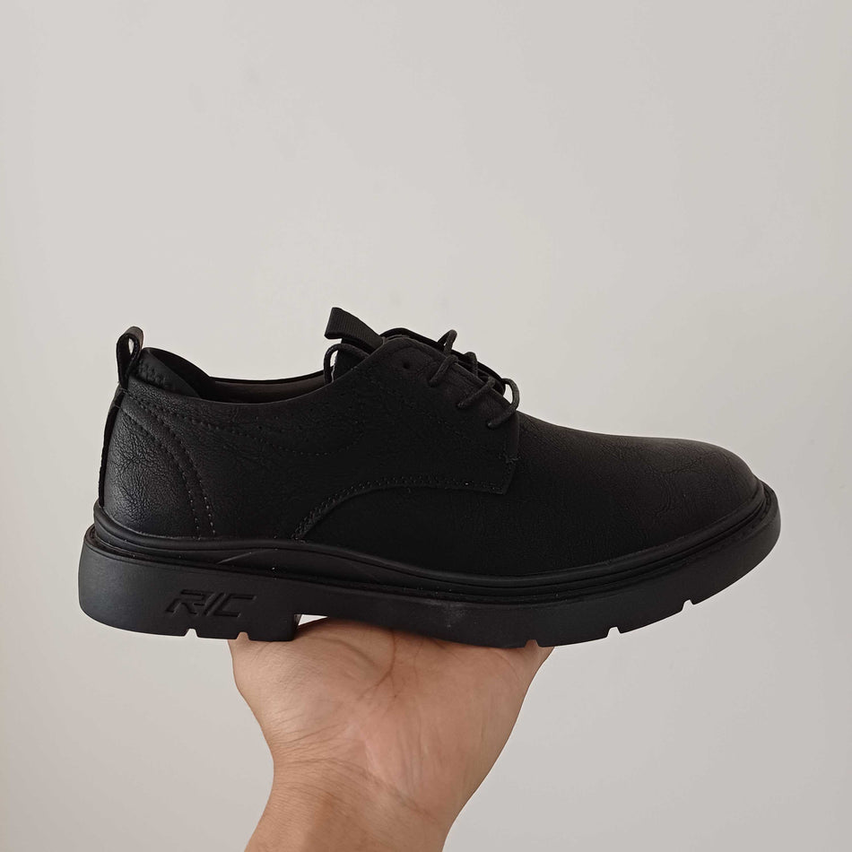 STOCK-Men’s Casual Leather Shoes – Retro Tooling Fashion