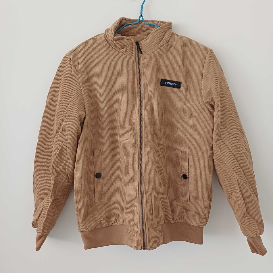 INSTOCK-Men’s Corduroy Fleece Jacket – Thickened Lambskin Winter