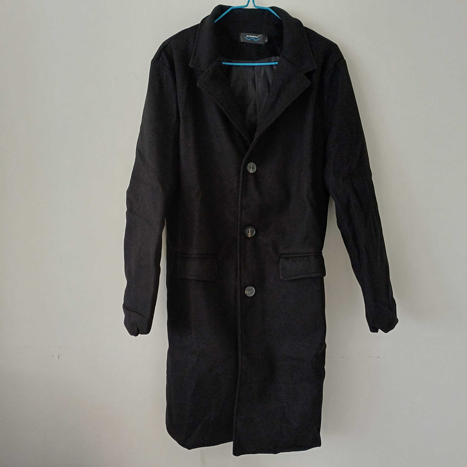 INSTOCK-Men's Wool Cardigan Coat | 2024 Korean-Japanese Style