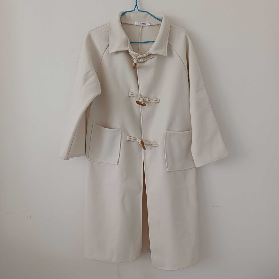 STOCK-Korean Style Woolen Coat