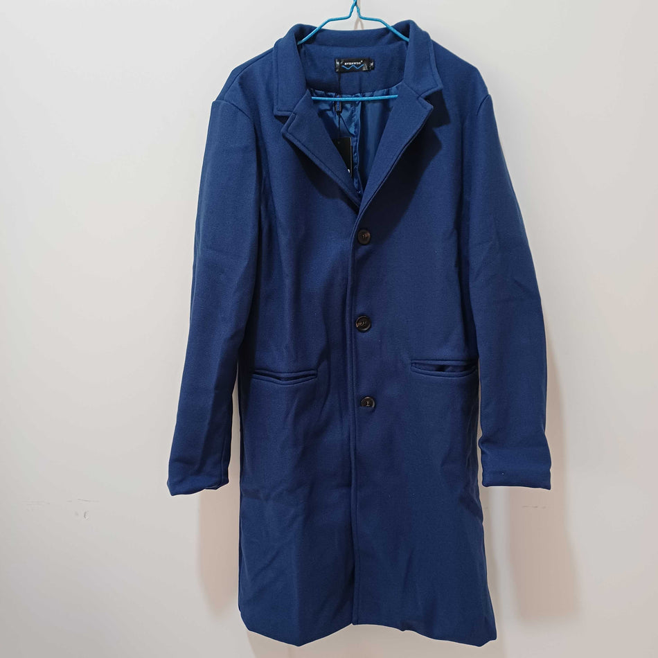 STOCK-Men's Wool Cardigan Coat | 2024 Korean-Japanese Style