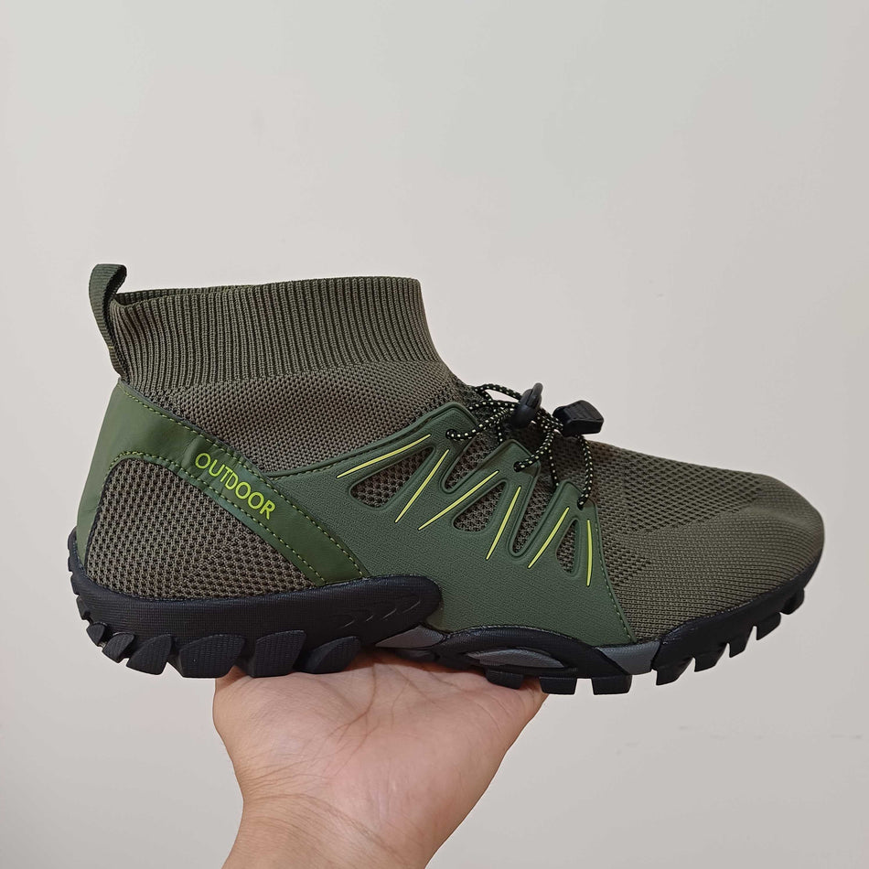 INSTOCK-Unisex Mid-Cut Hiking Shoes – Non-Slip Wading Outdoor