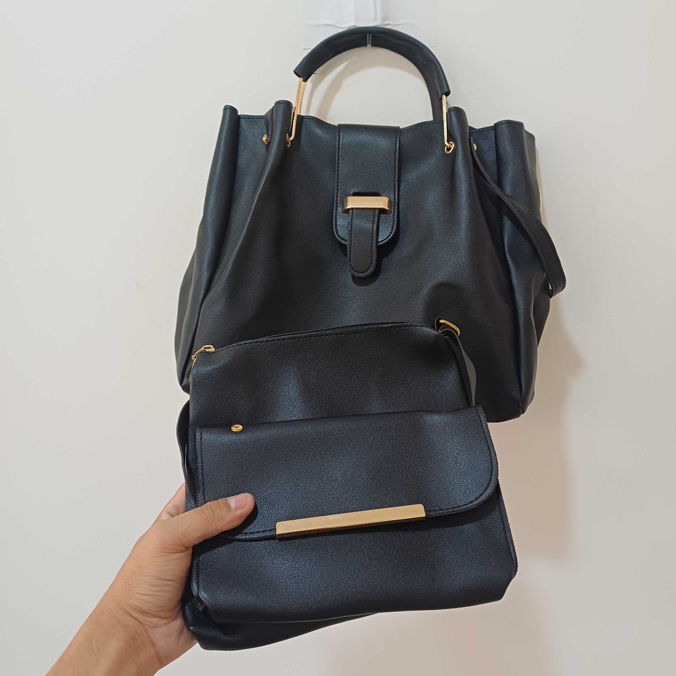 STOCK-American Style Women's Shoulder Bucket Bag