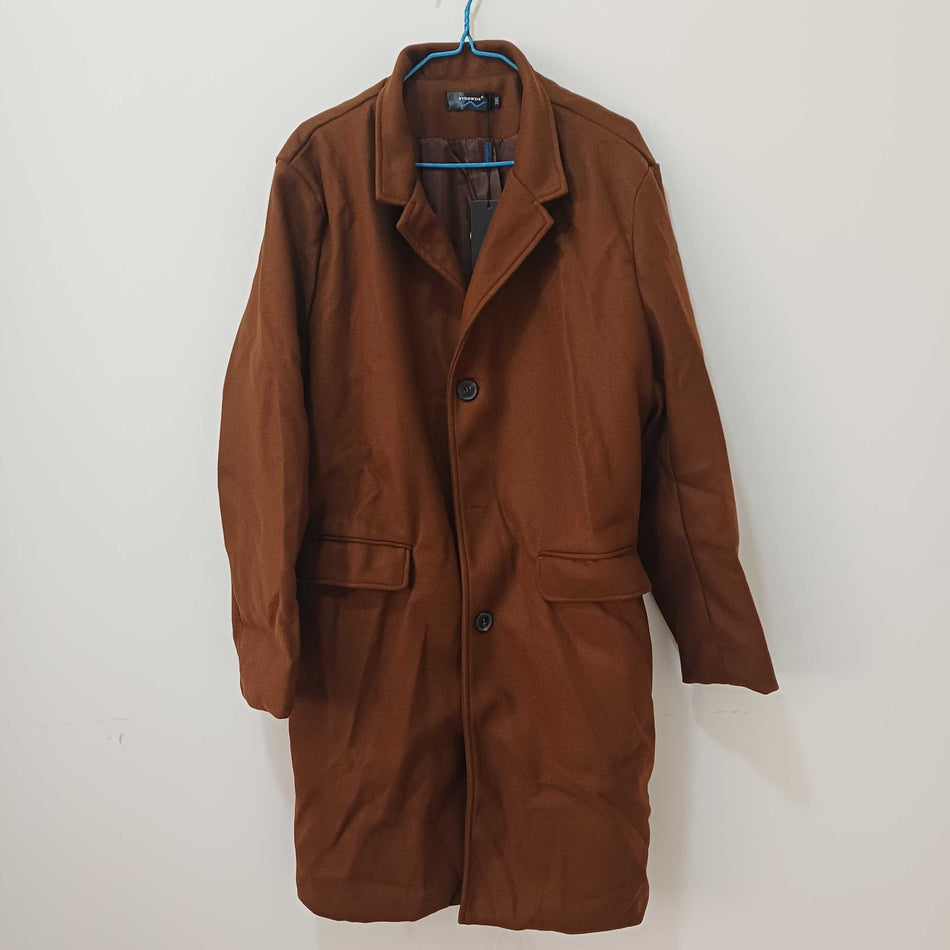 STOCK-Men's Wool Cardigan Coat | 2024 Korean-Japanese Style