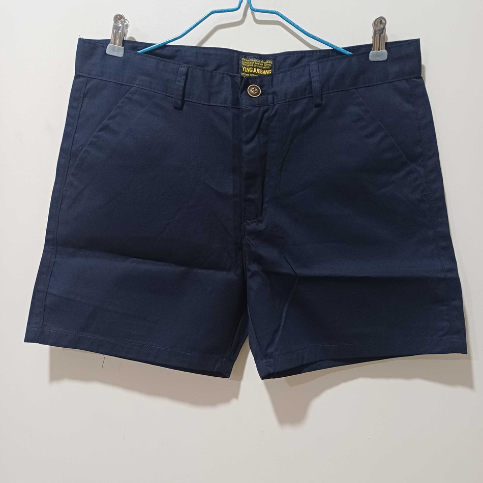 STOCK-American-Style Men’s 3/4 Cotton Summer Casual Shorts