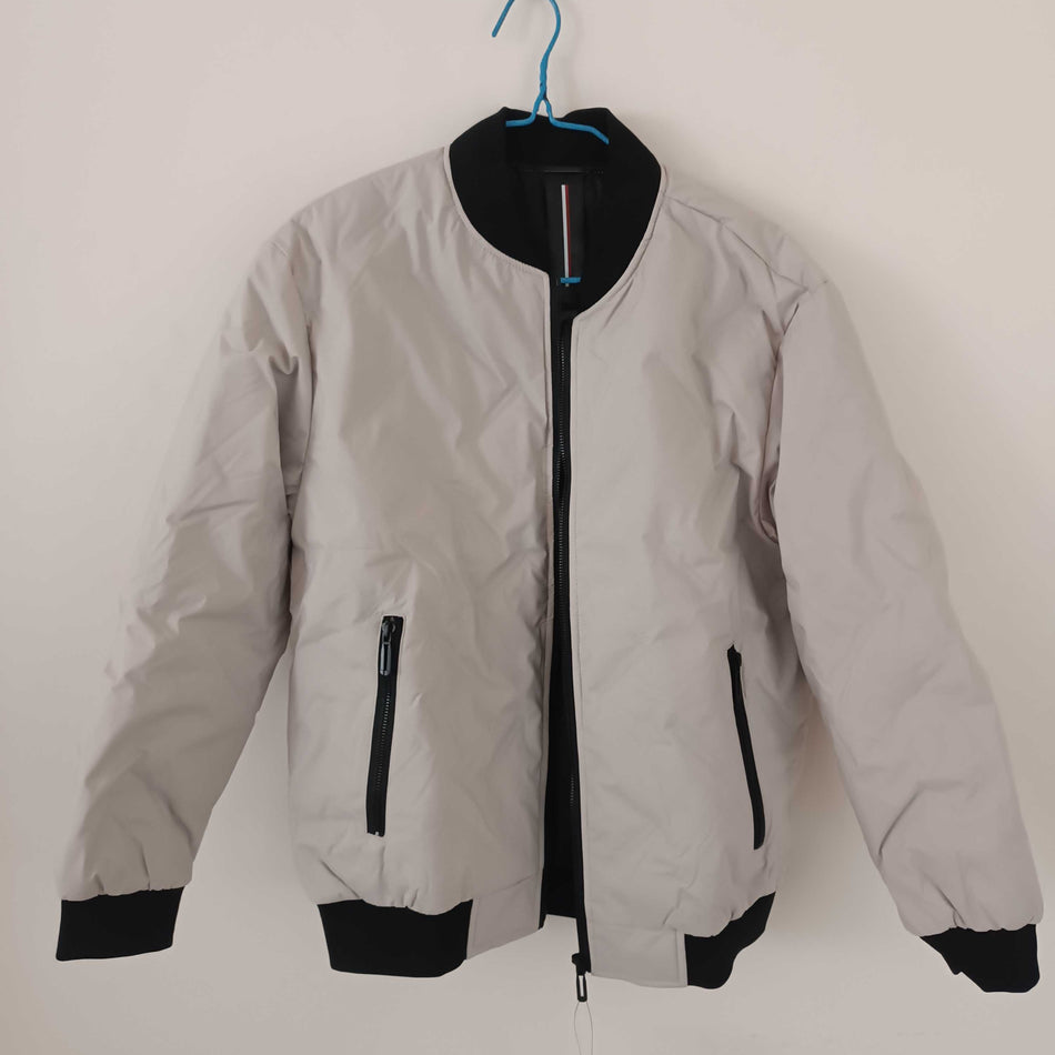 INSTOCK-Light Luxury Down Mens Baseball Jacket 2025