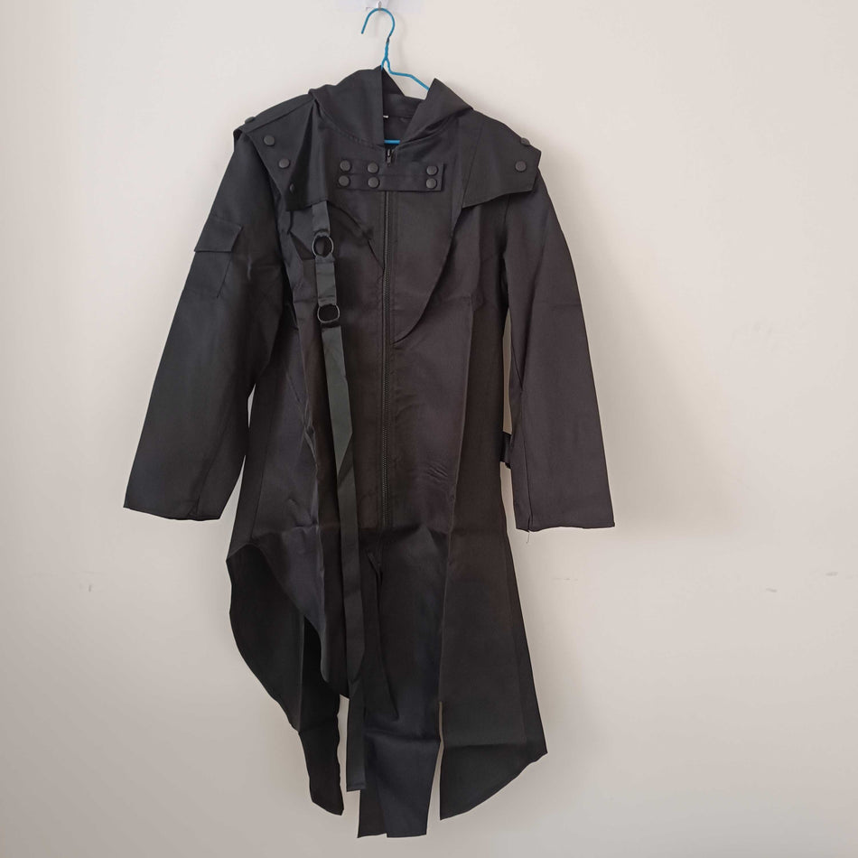 STOCK-Men’s Irregular Halloween Cosplay Windbreaker Coat