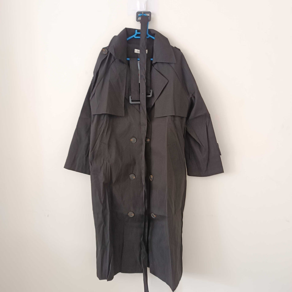 STOCK-Casual Khaki Coat