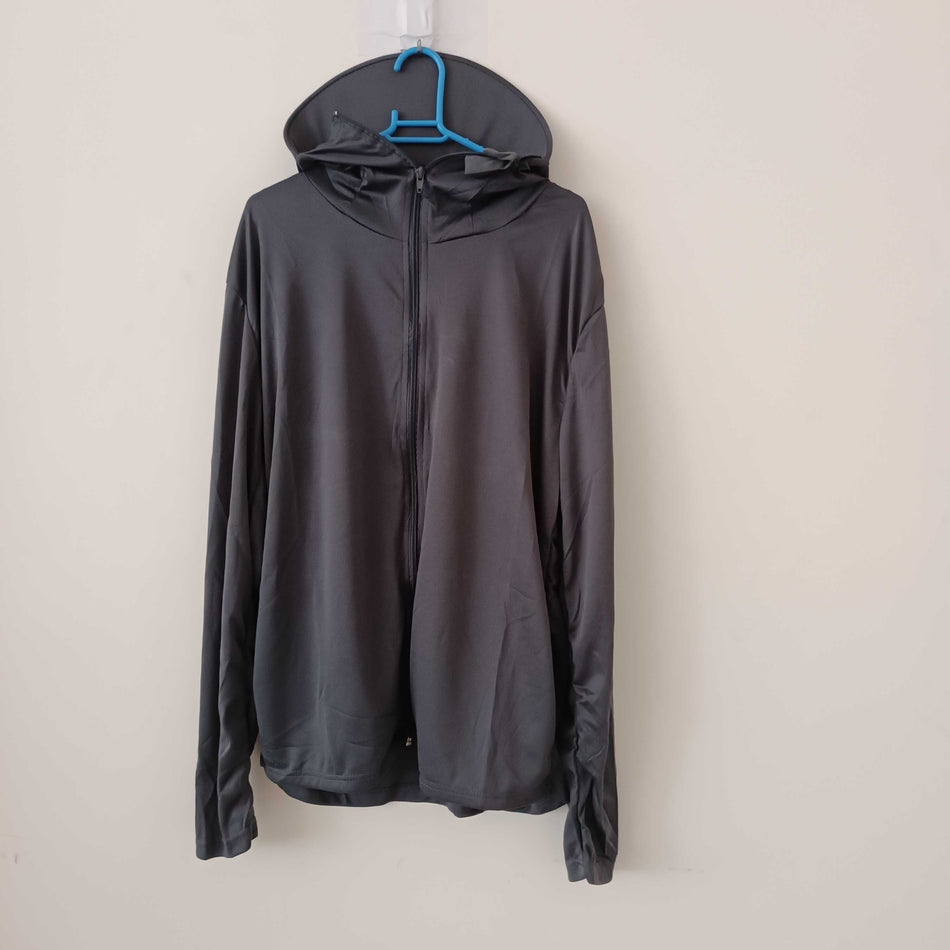 STOCK-Men’s Ice Silk Sun Protection Jacket – Ultra-Light Hoodie