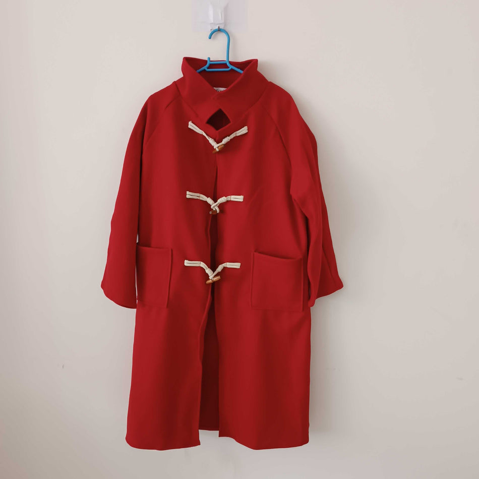 STOCK-Korean Style Woolen Coat