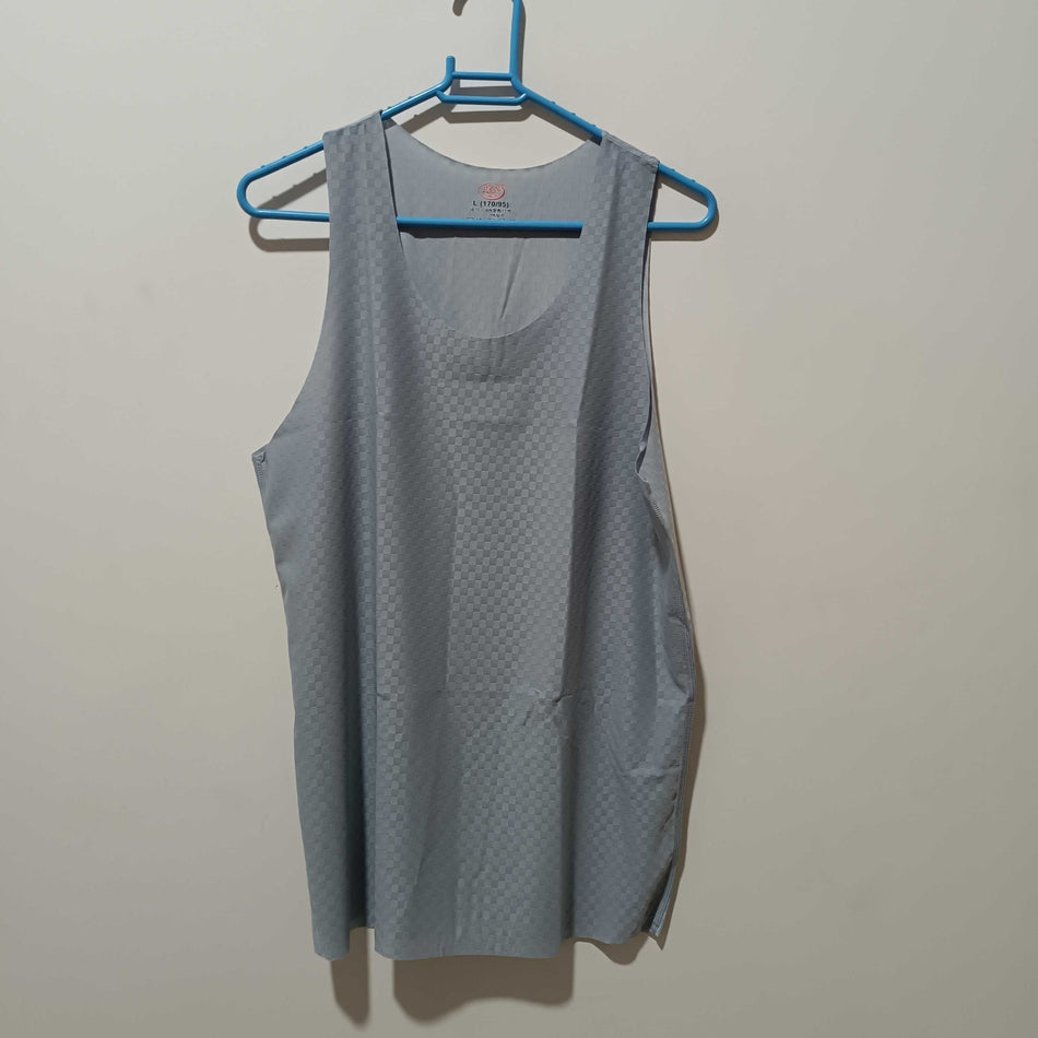 STOCK-Langsha Ice Silk Sports Vest for Men – Cool & Comfortable