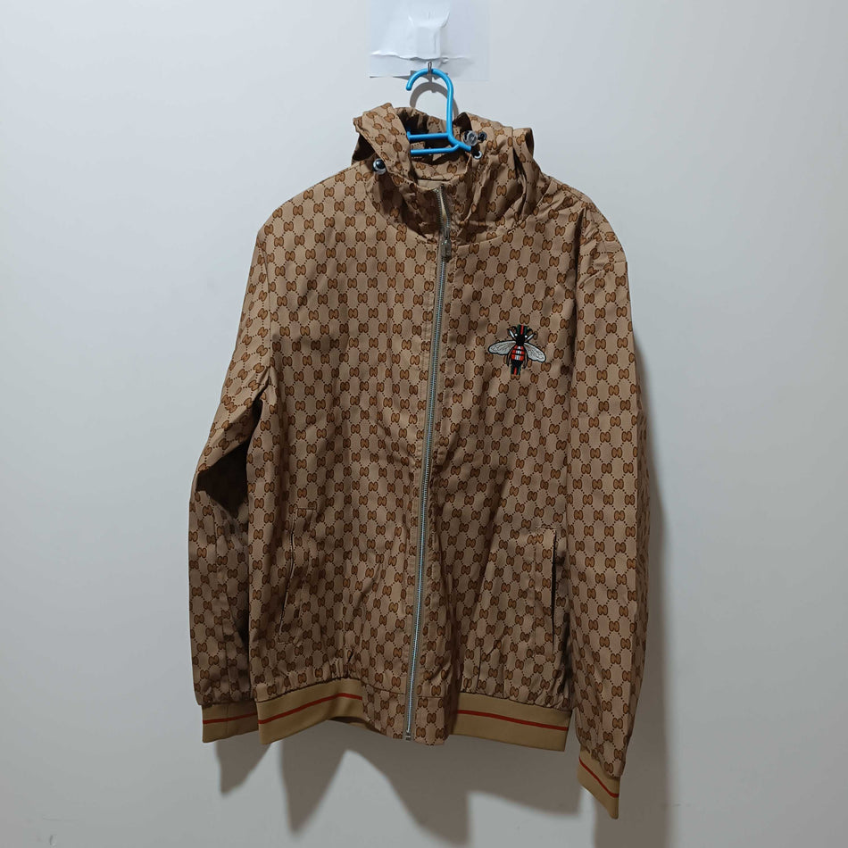 STOCK-Youth Fashion Bee-Embroidered Mens Jacket 2025