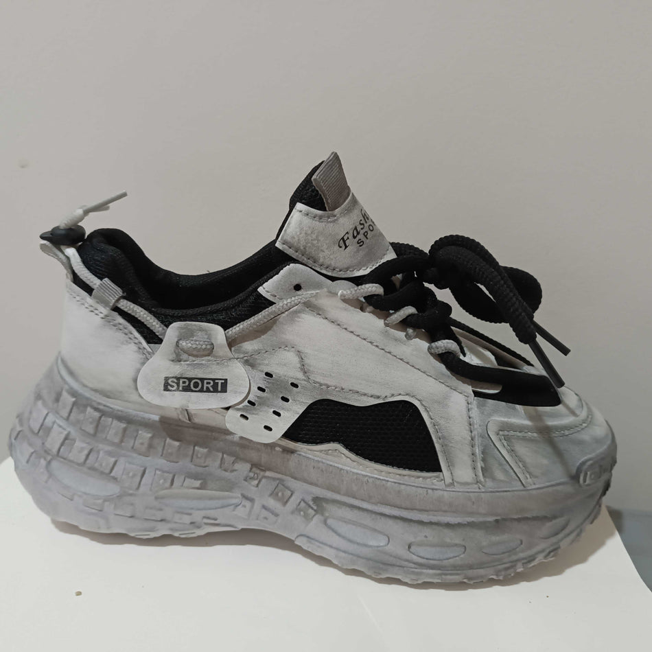 STOCK-Four Seasons Men’s Thick-Soled Sneakers