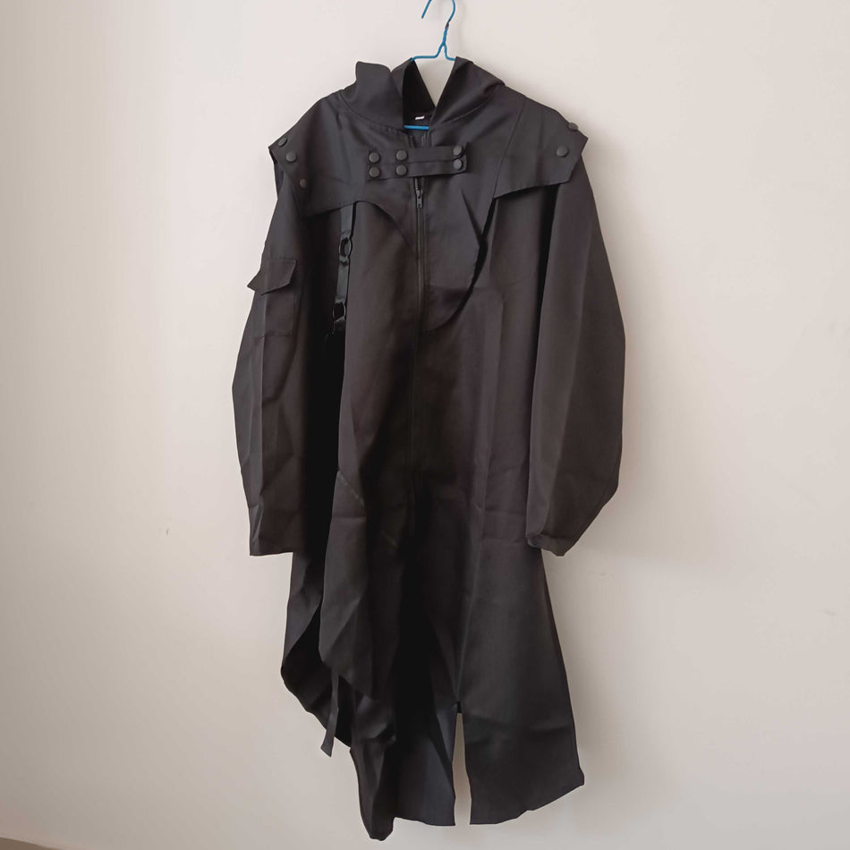 STOCK-Men’s Irregular Halloween Cosplay Windbreaker Coat