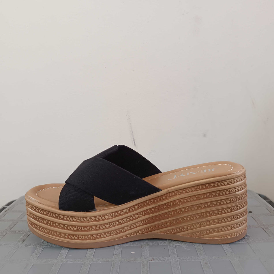 STOCK-Women’s Wedge Sandals – Korean Style Summer Slippers