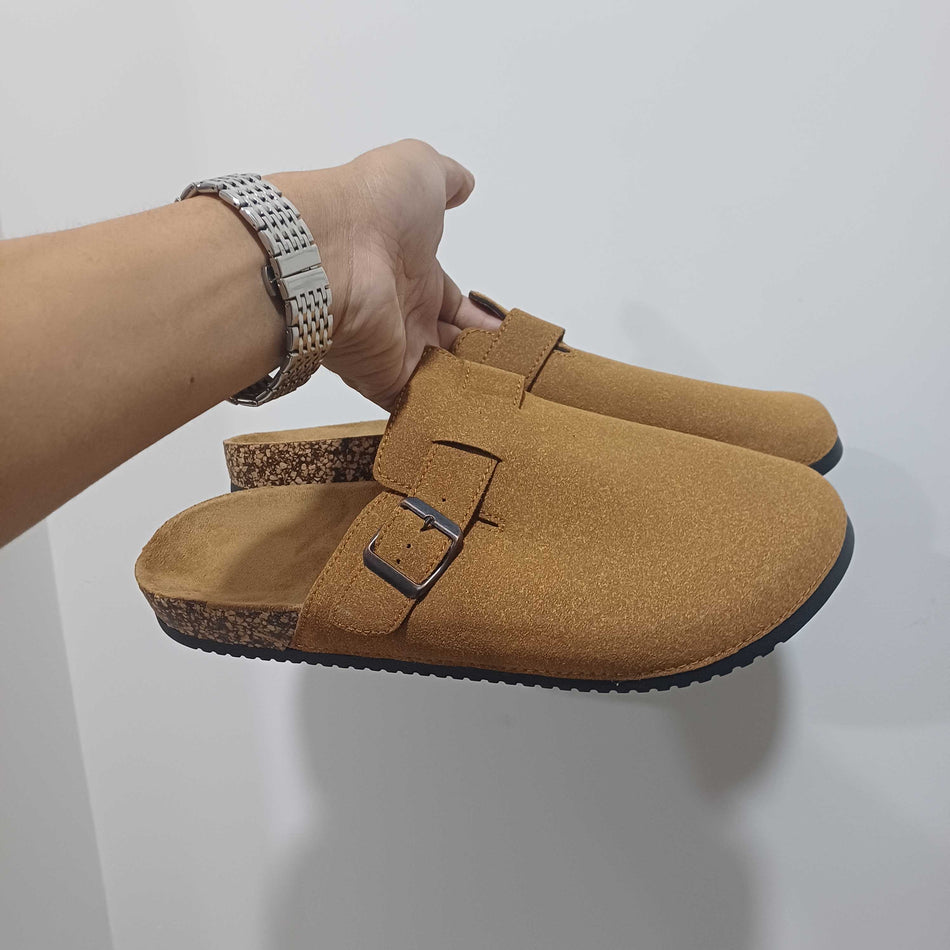 INSTOCK- Men's Birkenstock-Style Slip-On | Thick Sole Slippers