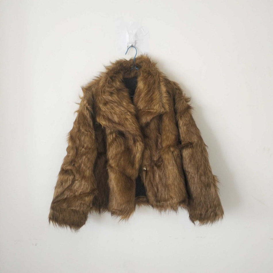 INSTOCK- Women’s Faux Fur Short Jacket