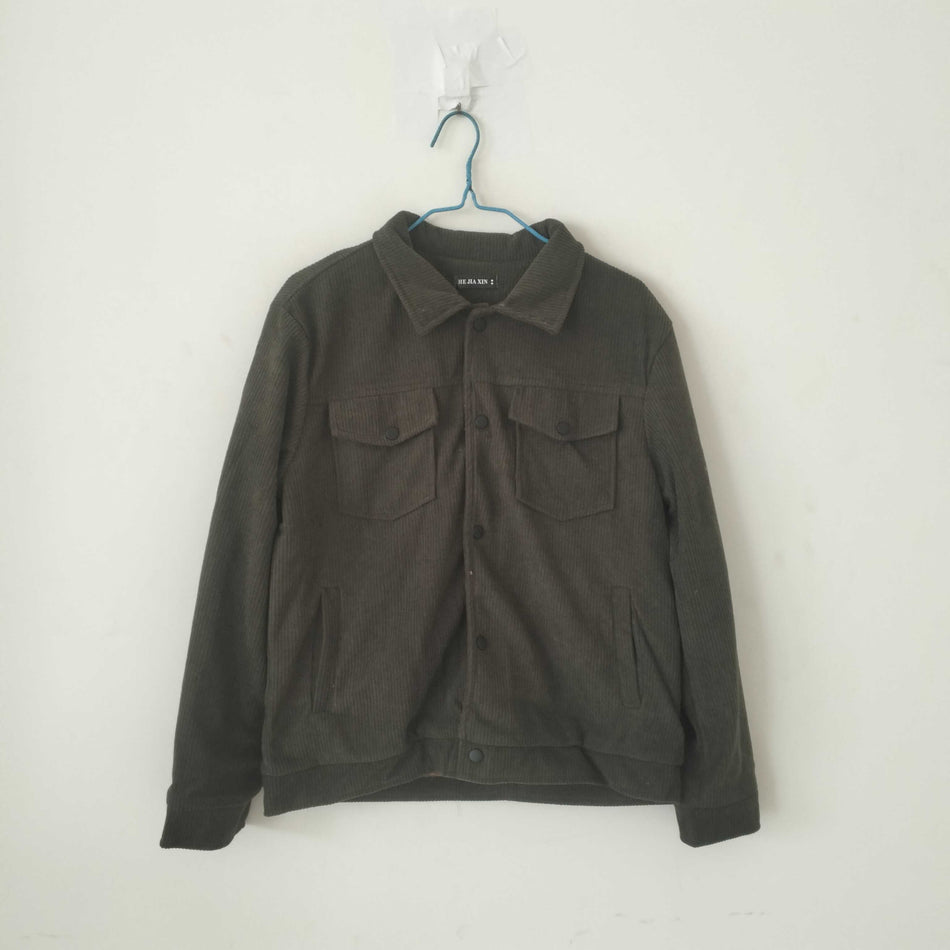 INSTOCK-Retro Japanese Casual Jacket – Versatile Lapel Workwear